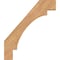 Ekena Millwork 3 1/2"W x 26"D x 30"H Merced Smooth Knee Brace, Western Red Cedar BRC04X26X30MRC00SWR - alternate 4
